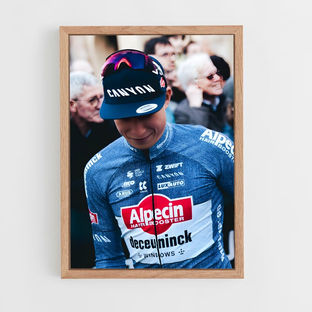 Poster Le Champignon Bleu – affiche Cyclisme (vue 4)